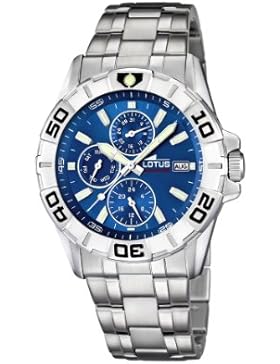 Lotus Herren-Armbanduhr Analog edelstahl silber 15812/2