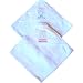 Baby Boys & Girls Personalised Name Super Soft Hooded Bath Time Towel (Blue Embroidery)