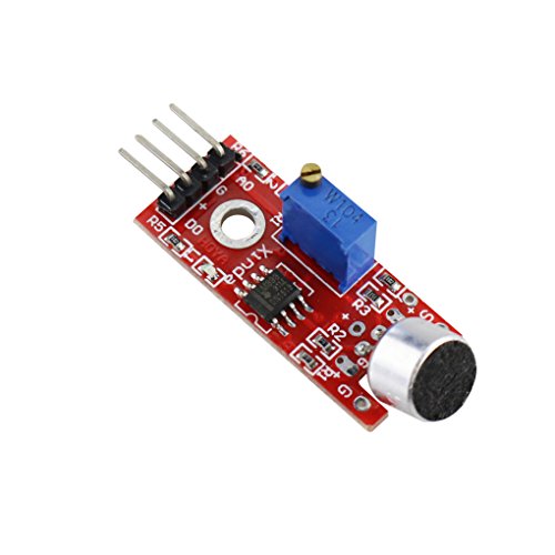 QHGstore MAX9812 Mikrofonverstärker-Modul Rot