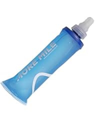 More Mile – Botella de agua de mano para deporte, 326 ml, hombre, azul, 326ml