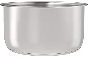 Goldlion Wewnętrzna doniczka ze stali nierdzewnej kompatybilna z Ninja Foodi akcesoria o pojemności 6,5 l, wymienna wkładka