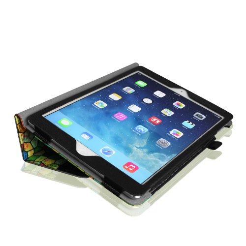 Fintie Apple iPad mini 1 / 2 / 3 Hülle – Slim Fit Foilo Kunstleder Schutzhülle Tasche Etui Case Smart Cover mit Auto Schlaf / Wach, Standfunktion für iPad mini 3 / 2 / 1, Mosaic - 7