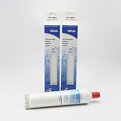 EcoAqua, zwei Wasserfilter fr Khlschrank Whirlpool 4396508 mit amerikanischem