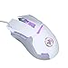 Price comparison product image HaiZhi T10 Mice Laser 3 Color Circular Breathing Backlit 6D 2400DPI High Quality Laptop Desktop Tablet Mouse (White)