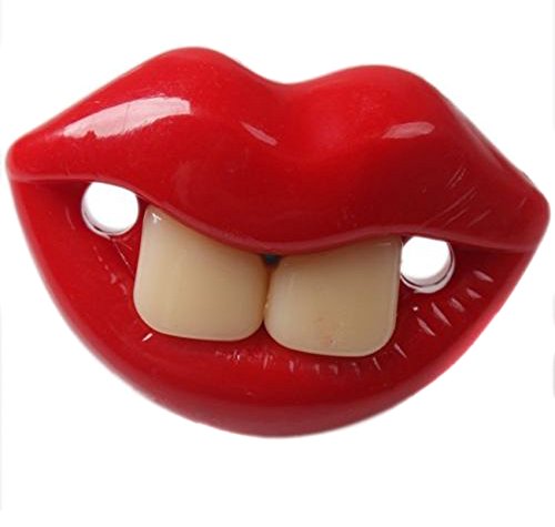EJY 6 Design Baby Pacifier Novelty Funny Babies Silica Dummies Soothers Pacifiers (C)