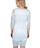 KRISP Umstandsmode Mini Spitzenkleid Party Umstandskleid - 3