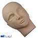 Eseewigs Training Mannequin Manikin Model Flat Head Practice Eyelash Extension Mannequin Training Head