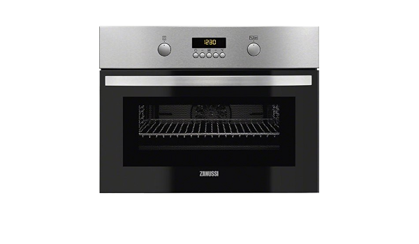 Zanussi ZKC44510XA Forno elettrico 43L 3000W Nero, Acciaio inossidabile :  Amazon.it: Grandi elettrodomestici