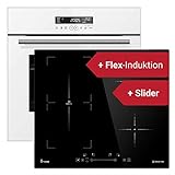 FLEXIBLE TOPFPLATZIERUNG: Innerhalb der komfortablen Flexzone des Kochfeldes können Sie Ihr Kochgeschirr frei nach Belieben verteilen und die Kochfläche effizient nutzen.