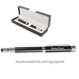 Boligrafo Pierre Cardin lacado negro brillo con usb 16GB