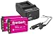 Produktbild 3in1-SET für die Sony DSC-WX350 | 2 Erenbach Akku für Sony NP-BX1 (1000mAh) + 4in1 Ladegerät (u.a. mit USB/Micro-USB und Kfz/Auto)
