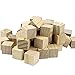Produktbild WINGONEER 100PCS Holzwürfel - 20mm- Holz Quadrat Blöcke für Puzzle Making, Handwerk & DIY Projekte