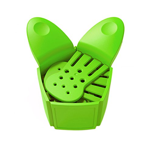 SEIHER UNIVERSAL FALTBARES SIEB NUDELSIEB INNOV4TO: Anpassbar an alle Größen von Töpfen Pfannen & Schüsseln, Abgießhilfe zum Anklippen, hitzebeständig, praktisch, innovativ, spülmaschinenfest • Nudeln Obst Gemüse und Lebensmittel aller Art • Topfsieb, Nudelsieb, Kochsieb - 3