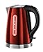 Produktbild Russell Hobbs 18624-70 Jewels Ruby Wasserkocher, verdecktes Heizelement, beleuchtete Wasserstandsanzeige, 1,7 lt, 2.400 W, rot