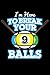 Produktbild Journal: Here to Break Balls Pool Player Funny Billiards Black Lined Notebook Writing Diary - 120 Pages 6 x 9