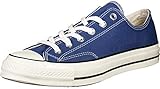  Converse Unisex-Erwachsene Taylor Chuck 70 Ox Sneakers, Mehrfarbig (True Navy/Black/Egret 400), 38 EU