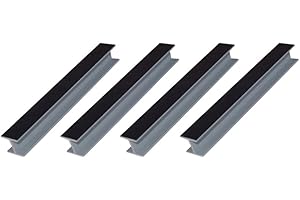 AERREGI KIT 4 GIUNZIONI PER ZOCCOLO IN VARI COLORI H10, H12 E H15 (Nero, H12)