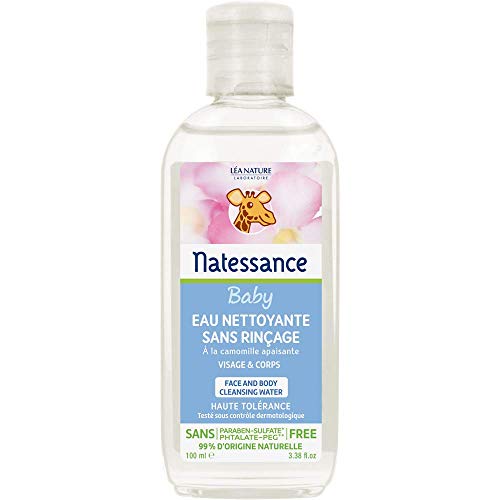 NATESSANCE Eau Nettoyante sans Rinçage 100 ml
