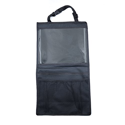 Creation® Auto Lagerung und Rücksitz Organizer – iPad Halter | Eco-Material | Muss Baby-Reise-Zubehör und Kinder Spielzeug-Speicher haben - 4