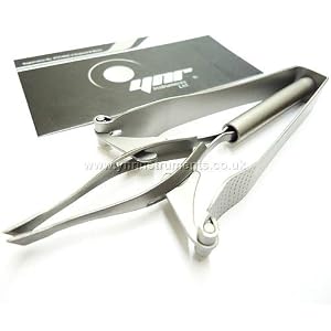 YNR® Professional Eyebrow Tweezers, Slanted, Hair Removal Tweezers, Automatic Tweezers - Image 3