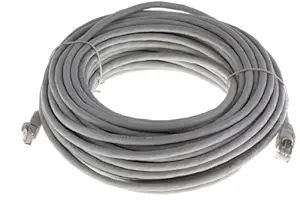 ANDTRONICS CAT-6 Snagless Network RJ45 Ethernet Patch LAN Cable CAT6-30M / 90 ft - Grey