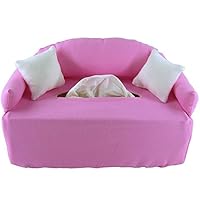 Taschentuchsofa Rosa - Handgefertigt