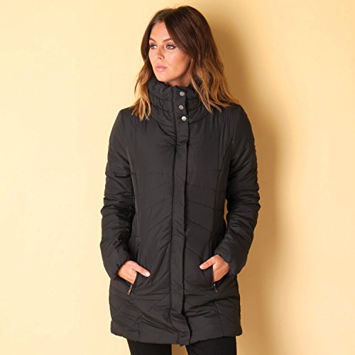 Womens Only Womens Marge Padded Coat in Black - 8