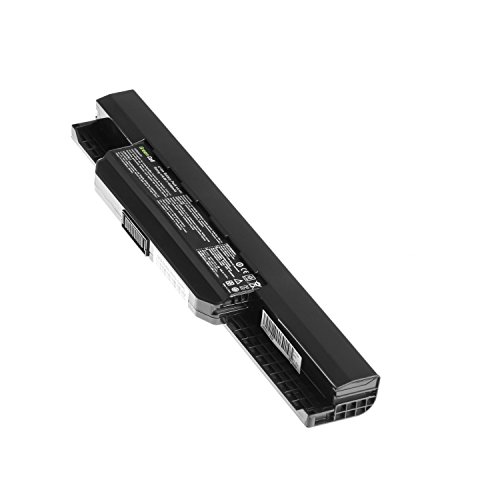Green Cell® Standard Serie A32-K53 A41-K53 Akku für Asus A53 A53E A53S A53U K53B K53SC K53SD K53SM K53T K53TA K53TK K53Z X53E X53T X54HY (6 Zellen 4400mAh 10.8V Schwarz) - 5