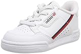 adidas babyschuhe weiss Low-top adidas Unisex Baby Continental 80 I Sneaker, Weiß (Footwear White/Scarlet/Collegiate Navy 0), 23 EU