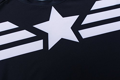 Cody Lundin®Herren Amerika führend Logo Übung laufen Fitness Sport Kurzarm - 4