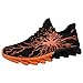 Produktbild Schuhe Herren Sneaker | Holeider Laufschuhe Sportschuhe Mode | Turnschuhe Freizeitschuhe Blitz Leichte Bequem Fitnessschuhe für Männer Schuhe Freizeit Outdoor