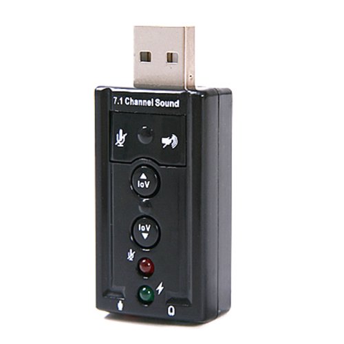 Afunta Dynamode 7-Kanal USB 2.0 Soundkarte schwarz 7.1 - 3