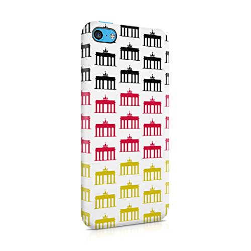 Berlin Germany Flag Brandenburg Gate Berlin Wall Dünne Rückschale aus Hartplastik für iPhone 5C Handy Hülle Schutzhülle Slim Fit Case Cover Berlin Germany Flag Brandenburg Gate Berlin Wall Dünne Rückschale aus Hartplastik für iPhone 5C Handy Hülle Schutzhülle Slim Fit Case Cover