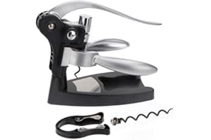 Gearmax Kaninchen Korkenzieher Puller Weinflaschenöffner Wein Cork Öffner Werkzeug Ausgießer mit Folienschneider
