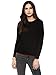 Cayman Women Black Solid Sweater RS.1186.00