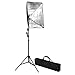 VidaXL Lampe de photo studio avec diffuseur softbox 60 x 40 cm.