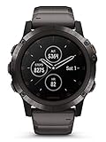 garmin fenix 5x plus zafiro el corte ingles GPS, GLONASS y Galile fēnix 5X Plus Zafiro, titanio con revestimiento de DLC gris carbón con correa de titanio con revestimiento de DLC