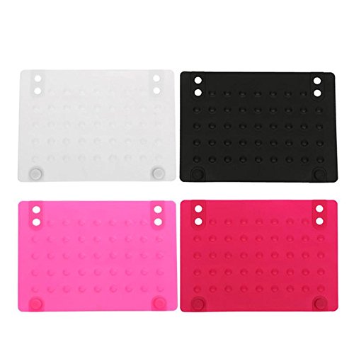 LEAPCROWN Super Light Weight Premium Stability Heat Resistant Silicone Mat White