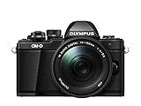 cámara evil - olympus om-d e-m10 mark iii Pantalla táctil 3" abatible Olympus E-M10 Mark-II - Cámara Evil de 16.1 MP (Pantalla 3\", estabilizador óptico, vídeo Full HD, WiFi), Color Negro - Kit con Objetivo M.Zuiko Digital 14-150 IIR Sellado