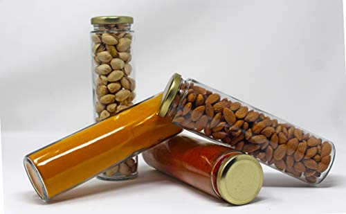 STAR WORK Glass Airtight Food Storage Containers with Lids (Big Bamboo)- Set of 6