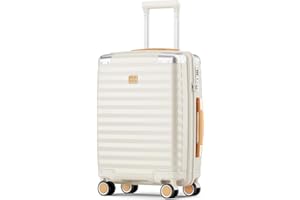 Joyway 20'' Maleta de Viaje, PP Maletas de Cabina Mano, con Ruedas 360° Antideslizantes Silenciosas y Cerradura TSA, Ligero Duradero para Hombres y Mujeres