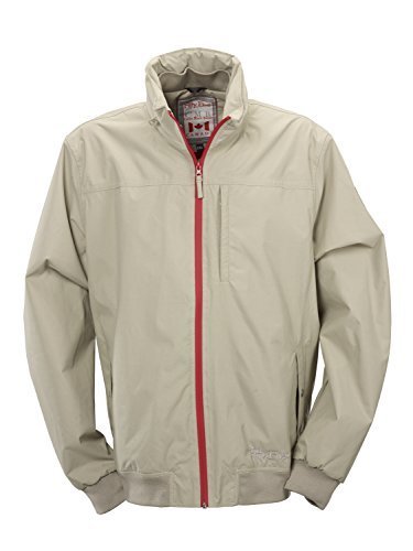 Modische Herren Freizeit-Jacke | Blouson von Fifty Five - Hillsport sand 2XL - winddichter, wasserdichter, atmungsaktiver Windbreaker