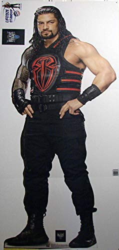 Preisvergleich Produktbild Unbekannt Aufsteller Roman Reigns Rot TV Authentic