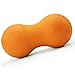Produktbild Kitzen Massagebälle Erdnuss, Spiky Ball Lacrosse Ball, Erdnuss Muskel Roller Ideal Für Myofascial Trigger Punkt, Akupressur, Reflexzonenmassage Stress Für Physio Übung Rücken Beine Füße,Orange