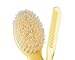 Kent White Bristle Baby Brush and Comb Set
