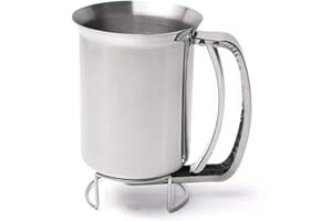 KALSEY Dispenser Per Pancake, Dispenser Di Pastella, Imbuto Per Pastella In Acciaio Inossidabile, Imbuto Per Pastella, Distributore Di Pastella, Separatore Di Pastella, per Cuocere Cupcakes, Crepes