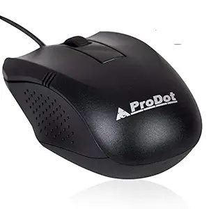 Prodot Universal MU-253s USB 1000 DPI Optical Wired Mouse