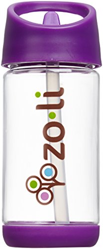 Zoli Squeak Water Bottle (Purple, 350 ml)