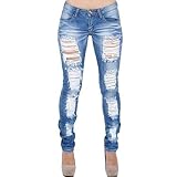 Vaqueros Los jeans de mujer están hechos de material de alta calidad, suave y cómodo de llevar. Te hace sentir cálido pero sin sentirte demasiado pesado.