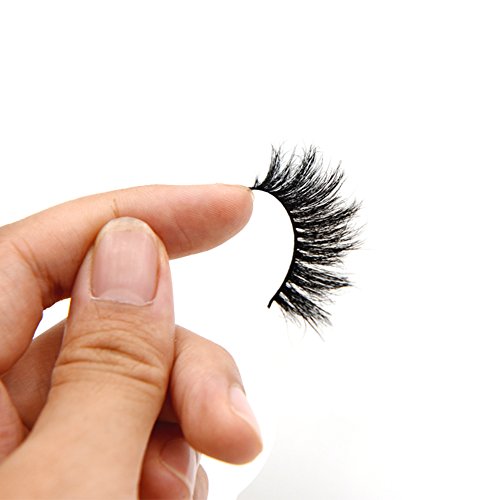 Arison Lashes 3D 100% Handgefertigte Künstliche Wimpern Pferd Haar Dicken Augen Falsche Wimpern (1 Paar) - 5
